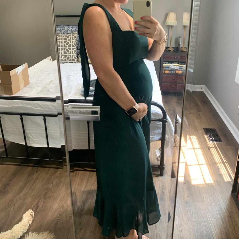 Show me your MuMu Claire Emerald bridesmaid dress - Picture 2 of 8